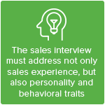 sales experience 