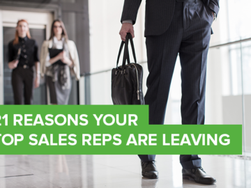 Why Your Sales Reps are Leaving
