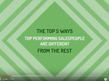 Top Performing Salespeople are Different From the Rest