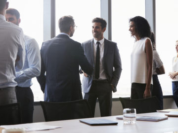 making business connections