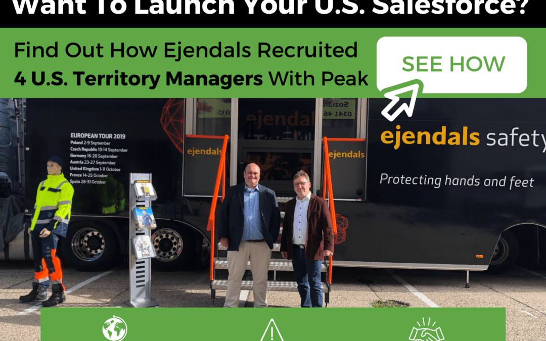 Find Out How Ejendals Recruited 4 U.S. Territory Managers With Peak