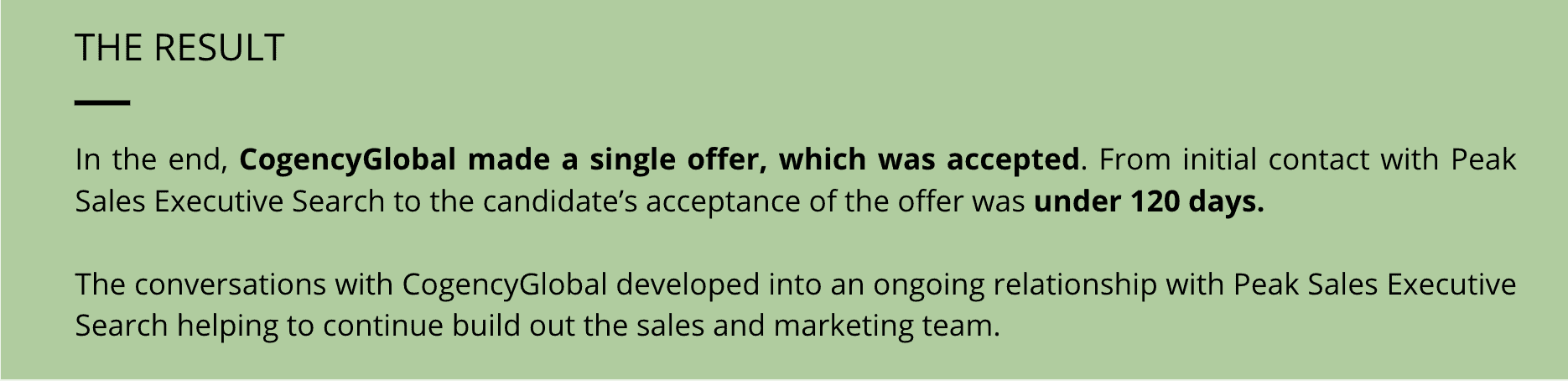 Results_CRO Peaksalesrecruiting